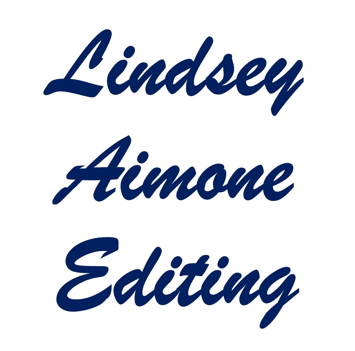 Lindsey Aimone Editing
